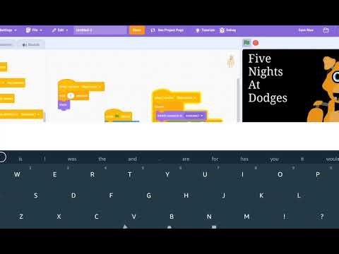 How to make your own Five nights at Freddy's game Part 1