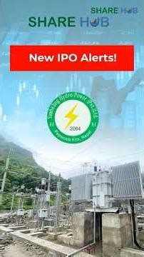📢 Yambaling Hydropower IPO Open for General Public!