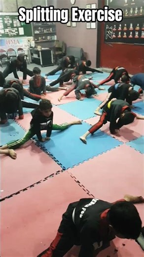 Splitting Exercise #martialarts #selfdifence #fightback #taekwondo #kravmaga #bestselfdefense