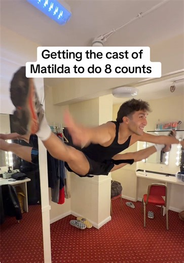 Matilda Musical Cast Takes on the 8 Counts Challenge