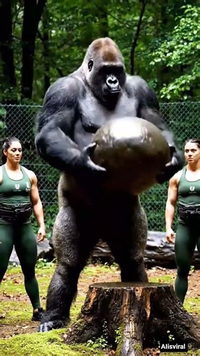 Gorilla's Insane Atlas Stone Lift! 🦍