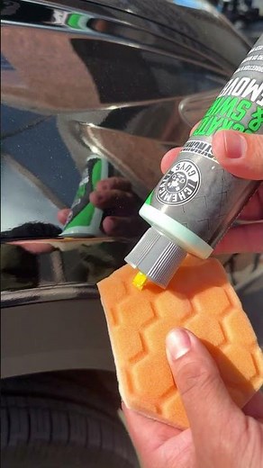 EASY SCRATCH REMOVAL BY HAND 🤯 #chemicalguys #automobile #carcleaning #detailing #diy
