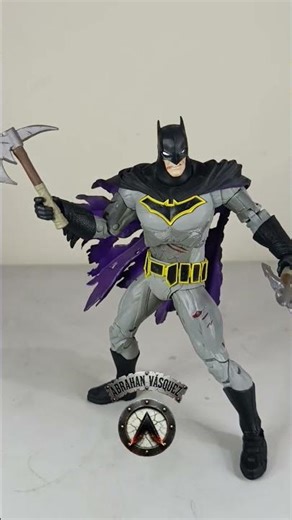Batman metal battle damage