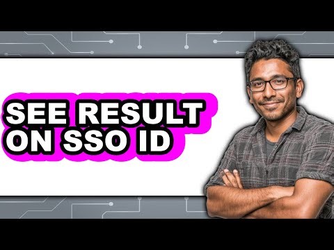 How to See Result on Sso Id (updated)