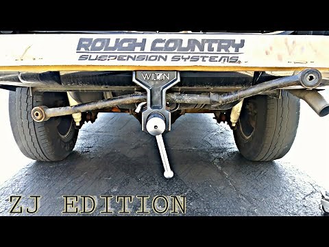 JEEP REAR TRACK BAR REPLACEMENT/UPGRADE (ROUGH COUNTRY PART# 10512)