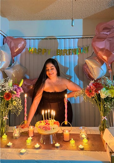 Celebrating My Birthday with Cake and Style