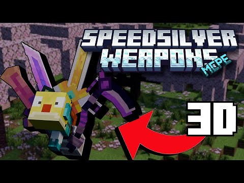 I coded Speed Silver Weapons in MCPE (New Update Out)