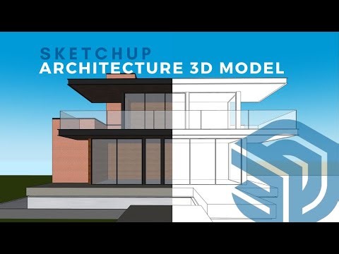 Architecture 3D Modeling with SketchUp (Better Than Prompting on AI) | Private House 351
