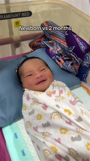 Newborn Baby Comparison: Then and Now