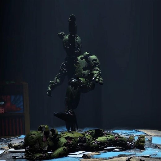 SPRING TRAP VS SCRAP TRAP EDIT #edit#shorts#shortsfeed#youtubeshorts#fnaf#springtrap#scraptrap#viral