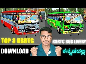 Top 3 Eicher Ksrtc Bus Livery Pack Download In Bus Simulator Indonesia! KSRTC BUS MOD