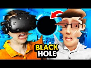 ME AND HOTEL MANAGER Get Sucked Into BLACK HOLE (Funny Hotel R'n'R VR Gameplay)