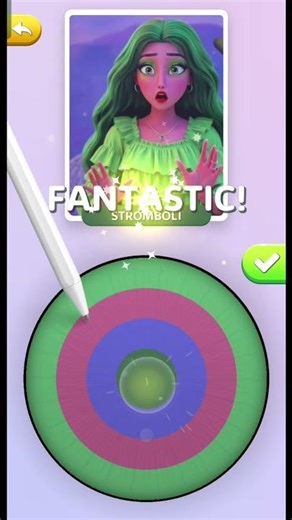 rumi colour mixing for green 💚 colour 🌸🩵💫#ytshorts #games #colormixingmagic