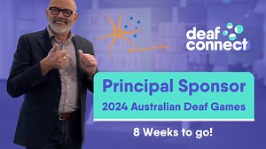 It's 8 weeks to go until the 2024 Australian Deaf Games in Newcastle! Deaf Connect is proud to be the Principal Sponsors of the games. Will we see you there? | Deaf Connect