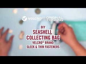 How To DIY A Seashell Collecting Bag