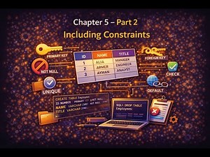 Chapter 5 – Part 2 | Including Constraints