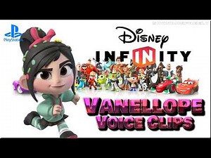 All Vanellope von Schweetz Voice Clips • Disney Infinity 1.0 • (Sarah Silverman) All Voice Lines
