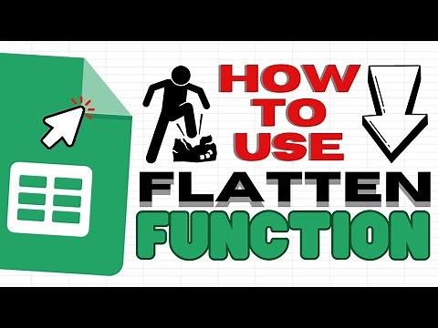 How to Use the FLATTEN Function in Google Sheets (Vertical List)
