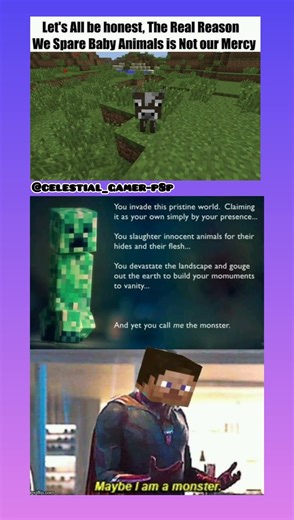Tell me the real reason in comments #minecraft #viral #trending #truedialogue #yt
