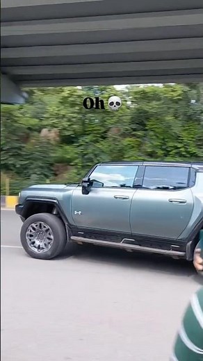 Hyderabad's latest Hummer EV #gmc #hummer #hummerev #american #india #hyderabad