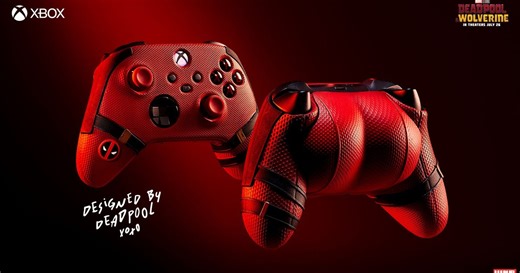 Xbox unveils Deadpool bum controller as competition prize for one lucky recipient