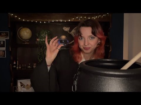 ASMR Roleplay ~ Hufflepuff Student Helps You Brewing Potions✨🧙‍♀️~ Whispered 