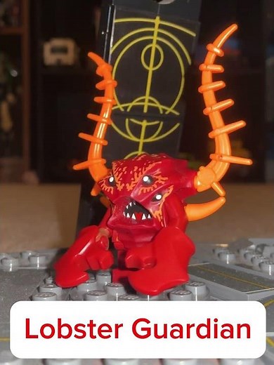 Lego Atlantis Lobster Guardian Minifigure