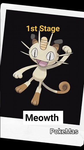 Evolution of Meowth|#7|PokeMas| #pokemon