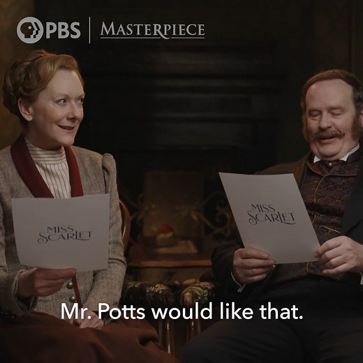 Can you hear that? Wedding bells are ringing! 🔔 In celebration of Ivy and Potts' recent nuptials, learn all about Victorian wedding traditions from Miss Scarlet actors Cathy Belton and Simon Ludders now! | MASTERPIECE | PBS