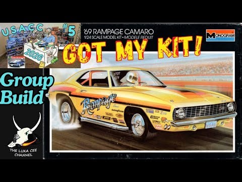 USACC Group Build 2026 The Revell 1969 Camaro Intro Ep.459