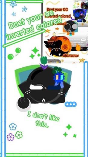 #emojicat #inverted #colors #duet #idk