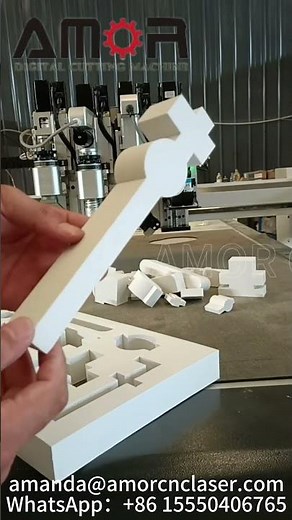 EVA foam cutting CNC machine tool cutting | #evafoam #digitalcutter