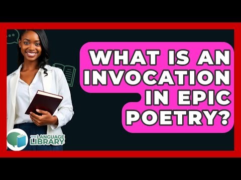 What Is An Invocation In Epic Poetry? - The Language Library
