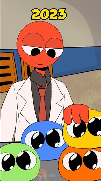 Rainbow Friends RED’s PAST | Rainbow friends chapter 2 animation #rainbowfriendschapter2 #shorts