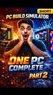 PC build simulator part 2 biggest series episode 2 biggest series in PC build simulator #support