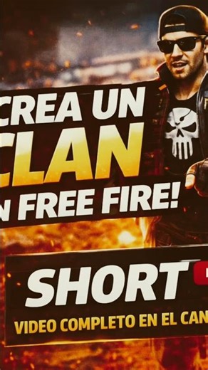 How to create a clan in Free Fire quickly and easily 👑🔥 #freefire