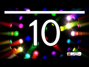 10 Minute Timer | Rainbow Disco Ball | Fun Visual Countdown | No Ads