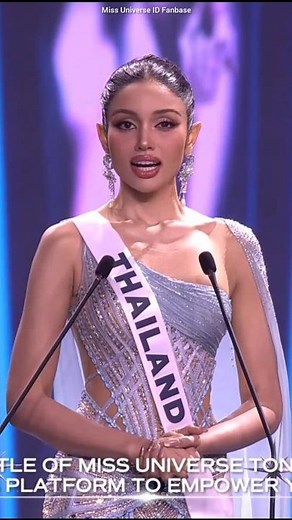 Miss Universe 2025 : Thailand's Veena Praveenar Singh TOP 5 Final Question #74thmissuniverse