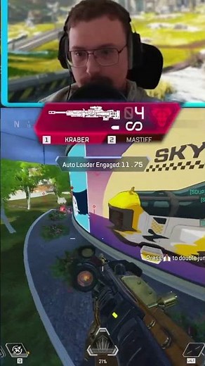 Infinite Ammo Kraber in Apex Legends 😲 #apexlegends