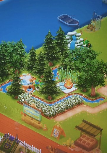 Hay Day Spring Layout Design | New Farm Pass Decorations