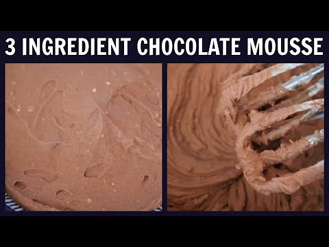 Coconut Milk Chocolate Mousse Recipe | Easy 3 Ingredient Keto Vegan Dessert