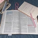 Bible Study Supplies Bible Journaling Kit for Women with Notes and Bible Tabs, Bible Highlighters and Pens No Bleed, Pencil Case Bible Study Kit, Bible Annotation kit Christian Gifts for Women (Green)