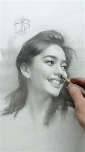 How to Draw Realistic Portrait #drawing #hyperrealism #hyperrealasticsketch #portraitdrawing