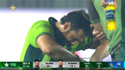 Unfortunate collision halfway down the pitch 😬 📺 Watch live in the UK region, sign up now at https://live.pcb.com.pk #PAKvSL | #JeetKaScene | #BackTheBoysInGreen | Pakistan Cricket Team