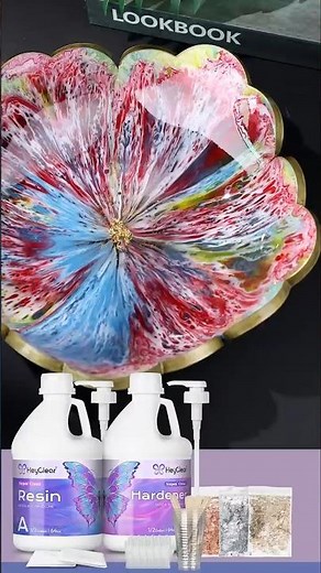 HeyClear 1-Gallon Epoxy Resin Kit:
