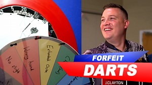 21K views · 331 reactions | Forfeit Darts 藍 Chris Dobey and Jonny Clayton battle it out this month in forfeit darts as they take on the Wheel of Misfortune... Who do you want to see face-off next? | Professional Darts Corporation | Facebook