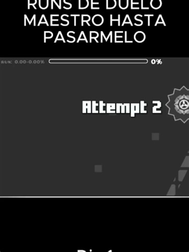Duelo Maestro GD: subir mis runs hasta pasarme Duelo Maestro