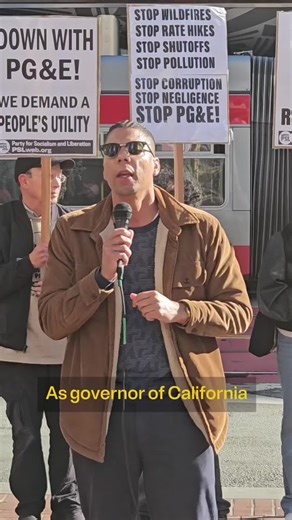 California is done with PG&E! It’s time for a people owned utility. Join the Vote Socialist movement today to help build a California for the people not the billionaires.