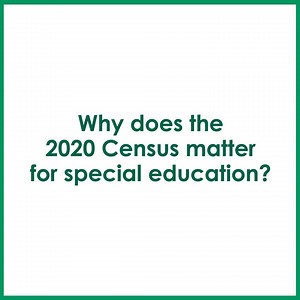 The 2020 Census will inform decisions about funding for special education programs throughout the country. Read more about the impact of the census at 2020census.gov. | U.S. Census Bureau