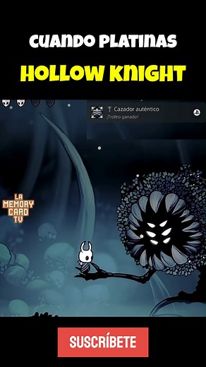 42K views · 1.1K reactions | Esta es la felicidad! PLATINO en Hollow Knight #HollowKnight #Gaming #Platino #Achievement #GamingShorts #IndieGames #Metroidvania #Satisfying #LogrosGaming #EspañolGaming #GamingEspañol #HollowKnightShorts #GameAchievement #GamingSatisfying #RetroGaming | La memory card tv | Facebook